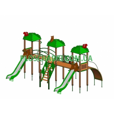 Игровой комлекс Лесной Прямой
