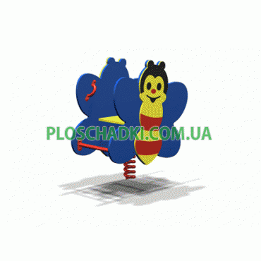 Качалка на пружине Пчела