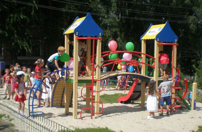 Новые детские площадки